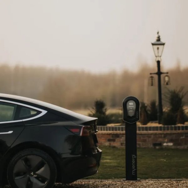 EV Charger pedestal mounting post - Image 5